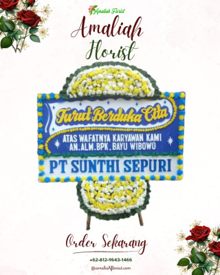 Papan Bunga Duka di Lolat